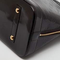 Louis Vuitton Amarante Monogram Vernis Alma GM Bag