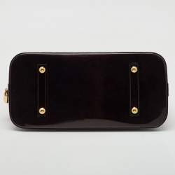 Louis Vuitton Amarante Monogram Vernis Alma GM Bag