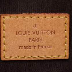 Louis Vuitton Amarante Monogram Vernis Alma GM Bag