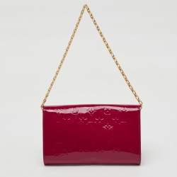 Louis Vuitton Indian Rose Monogram Vernis Ana Clutch Bag