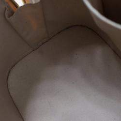 Louis Vuitton Beige Monogram Vernis Leather Alma PM Satchel