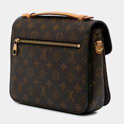 Louis Vuitton Brown Monogram Pochette Metis