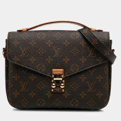 Louis Vuitton Brown Monogram Pochette Metis