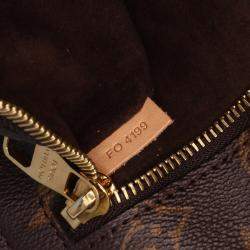 Louis Vuitton Brown Monogram Pochette Metis