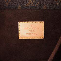 Louis Vuitton Brown Monogram Pochette Metis