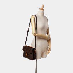 Louis Vuitton Brown Monogram Pochette Metis