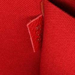 Louis Vuitton Red Monogram Empreinte Pochette Felicie