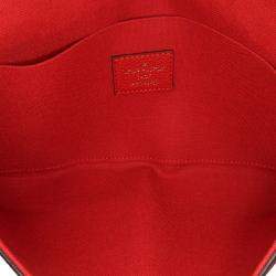 Louis Vuitton Red Monogram Empreinte Pochette Felicie