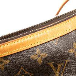 Pre Owned Louis Vuitton Brown Monogram Tulum PM
