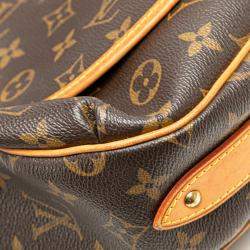 Pre Owned Louis Vuitton Brown Monogram Tulum PM