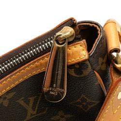 Pre Owned Louis Vuitton Brown Monogram Tulum PM