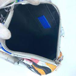 Louis Vuitton Multicolor Canvas Leather Monogram LV Portrait Keepall Bandouliere 25 Boston Handbag 