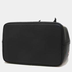 Pre Owned Louis Vuitton Black Monogram Empreinte Neonoe MM Shoulder Bag 
