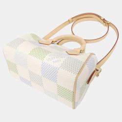  Louis Vuitton Damier Licious Speedy Bandouliere 20 Boston Bag