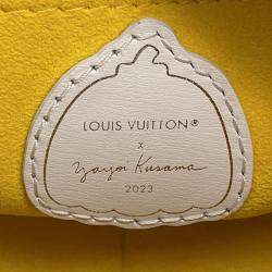 Louis Vuitton White Monogram Empreinte Yayoi Kusama Square Bag 
