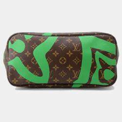 Louis Vuitton Brown Monogram Neverfull MM Tote Bag