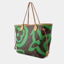 Louis Vuitton Brown Monogram Neverfull MM Tote Bag