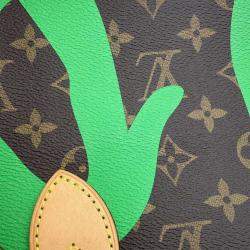 Louis Vuitton Brown Monogram Neverfull MM Tote Bag