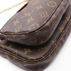 Louis Vuitton Brown Monogram Multi Pochette Accessoires Shoulder Bag