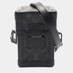 Louis Vuitton Black Monogram Eclipse Vertical Trunk Wearable Wallet 