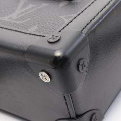 Louis Vuitton Black Monogram Eclipse Vertical Trunk Wearable Wallet 