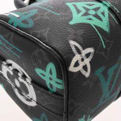 Louis Vuitton Black Monogram Eclipse Keepall Bandouliere 25 Graffiti Shoulder Bag