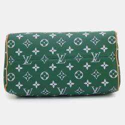 Louis Vuitton Vert Calf Leather Speedy Bandouliere 25 Boston Bag