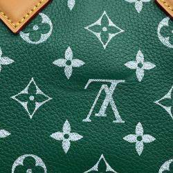 Louis Vuitton Vert Calf Leather Speedy Bandouliere 25 Boston Bag