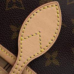 Louis Vuitton Beige Monogram Neverfull GM Tote Bag