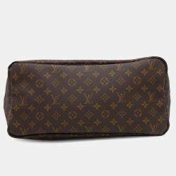 Louis Vuitton Beige Monogram Neverfull GM Tote Bag