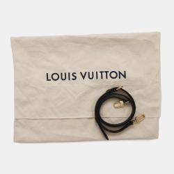 Pre Owned Louis Vuitton Noir Monogram Empreinte Leather Speedy Bandouliere Size 25
