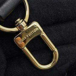 Pre Owned Louis Vuitton Noir Monogram Empreinte Leather Speedy Bandouliere Size 25