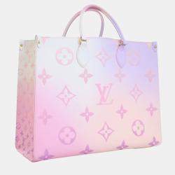 Louis Vuitton Pink Monogram Giant Spring in the City OnTheGo GM