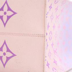 Louis Vuitton Pink Monogram Giant Spring in the City OnTheGo GM