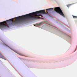 Louis Vuitton Pink Monogram Giant Spring in the City OnTheGo GM