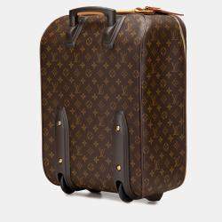 Louis Vuitton Brown Monogram Pegase 45
