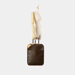 Louis Vuitton Brown Monogram Pegase 45