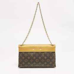 Louis Vuitton Safran Monogram Canvas Pallas Chain Bag