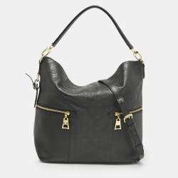 Louis Vuitton Black Monogram Empreinte Leather Melie Bag