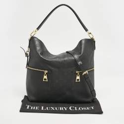 Louis Vuitton Black Monogram Empreinte Leather Melie Bag