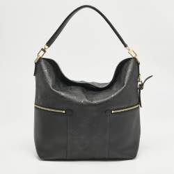 Louis Vuitton Black Monogram Empreinte Leather Melie Bag