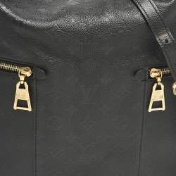 Louis Vuitton Black Monogram Empreinte Leather Melie Bag