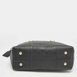 Louis Vuitton Black Monogram Empreinte Leather Melie Bag