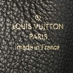 Louis Vuitton Black Monogram Empreinte Leather Melie Bag
