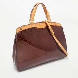 Louis Vuitton Rouge Fauviste Monogram Vernis Brea GM Bag