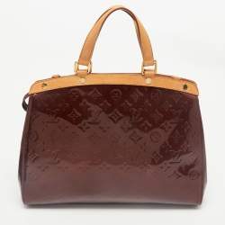 Louis Vuitton Rouge Fauviste Monogram Vernis Brea GM Bag
