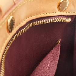 Louis Vuitton Rouge Fauviste Monogram Vernis Brea GM Bag