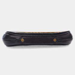 Louis Vuitton Black Suede Avant Garde Shoulder Bag