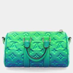 Louis Vuitton Monogram Taurillon Leather Limited Edition Illusion Keepall Bandouliere XS