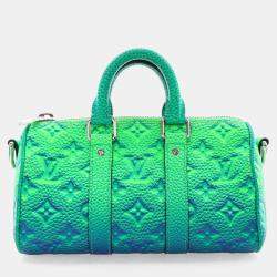 Louis Vuitton Monogram Taurillon Leather Limited Edition Illusion Keepall Bandouliere XS
